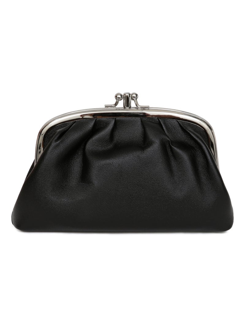 Portemonnaie  Grand  Cuir COCONUTS Noir - Kiabi