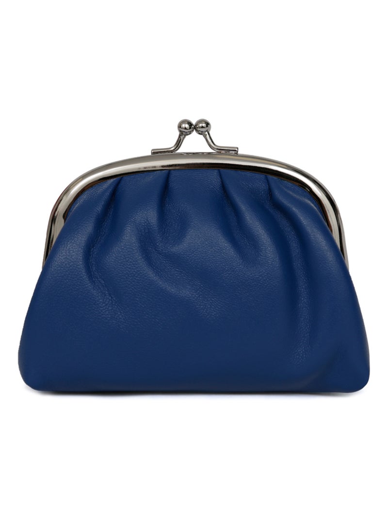 Portemonnaie  Petit  Cuir COCONUTS Bleu - Kiabi