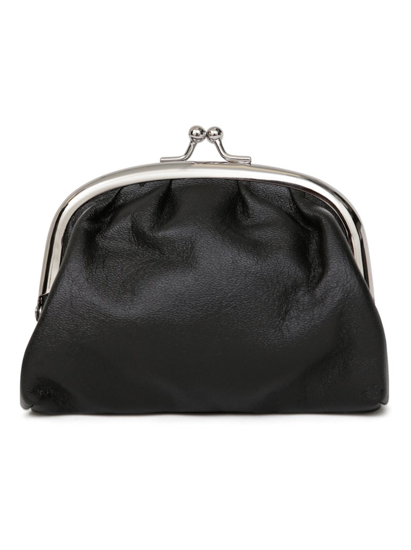 Portemonnaie  Petit  Cuir COCONUTS Noir - Kiabi