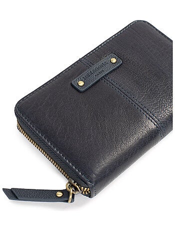 Portemonnaie Stop RFID Cuir AMBROISE