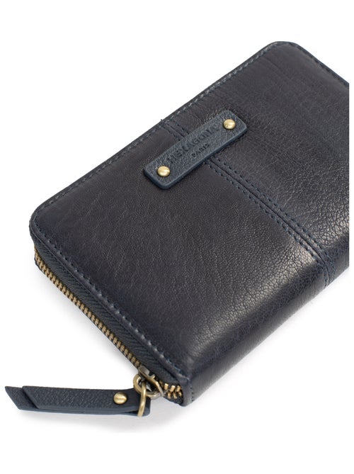 Portemonnaie  Stop RFID  Cuir AMBROISE - Kiabi