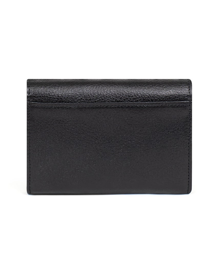 Portemonnaie  Stop RFID  Cuir BASTILLE Noir - Kiabi