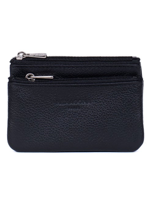 Portemonnaie  Stop RFID  Cuir CONFORT - Kiabi