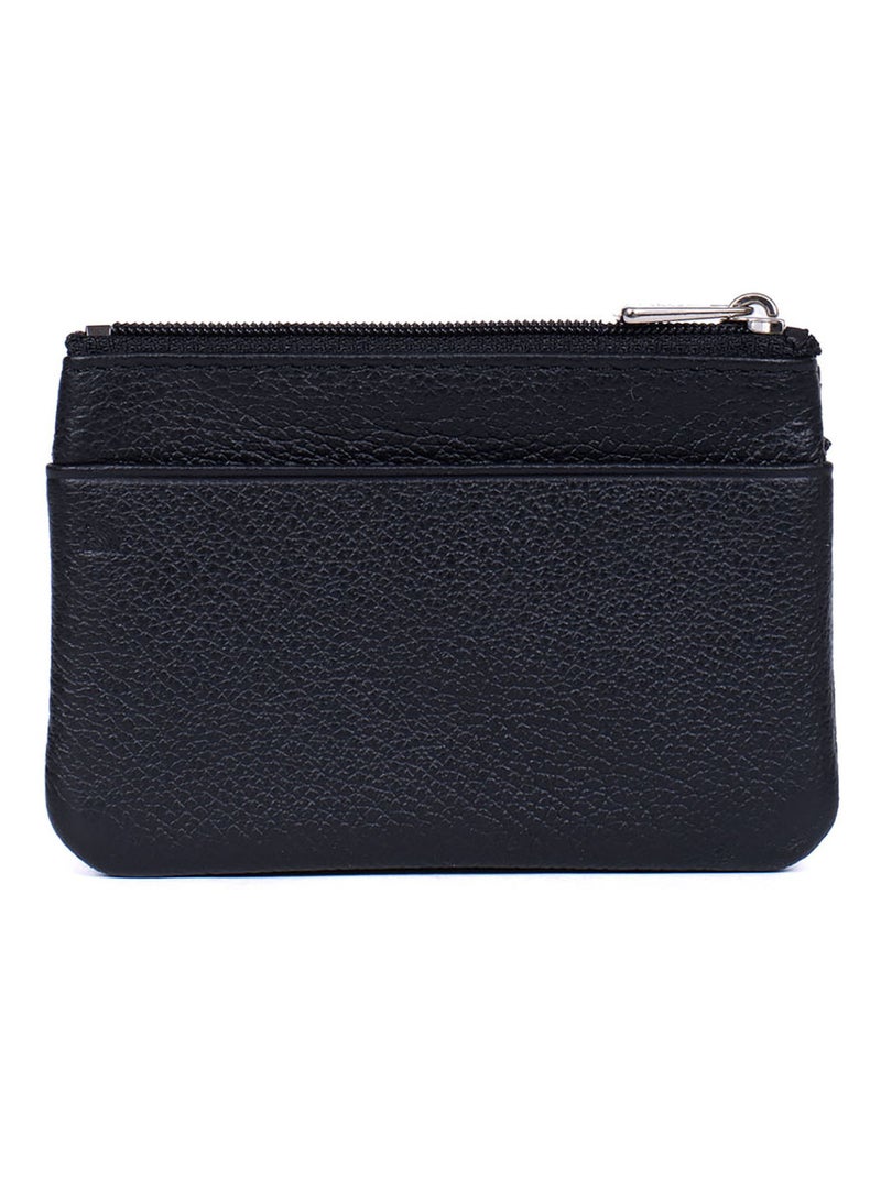 Portemonnaie  Stop RFID  Cuir CONFORT Noir - Kiabi