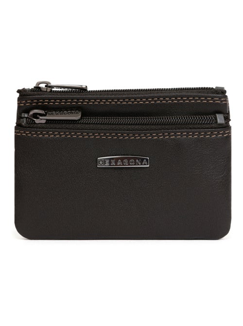 Portemonnaie  Stop RFID  Cuir SENSATION - Kiabi