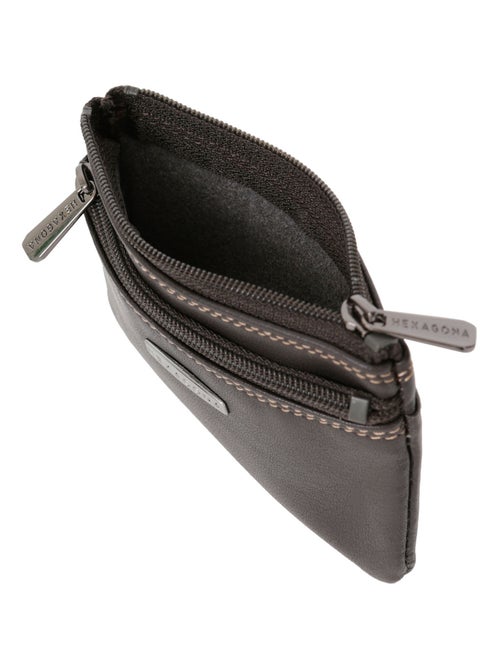 Portemonnaie  Stop RFID  Cuir SENSATION - Kiabi