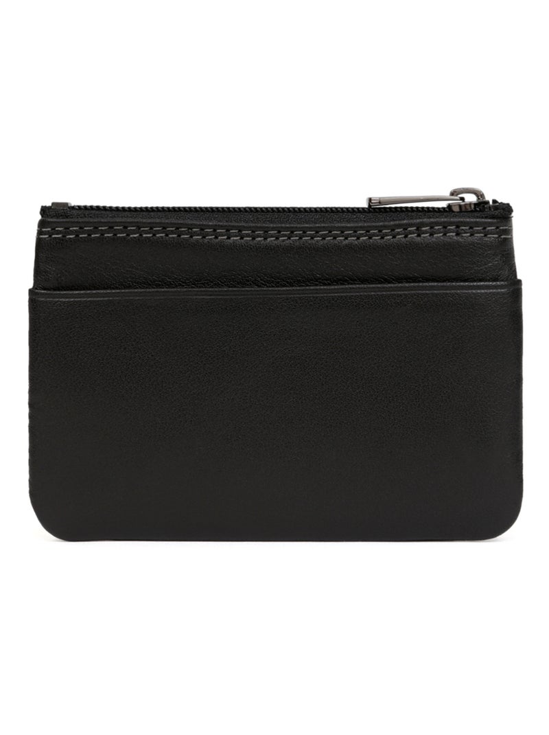 Portemonnaie  Stop RFID  Cuir SENSATION Noir - Kiabi