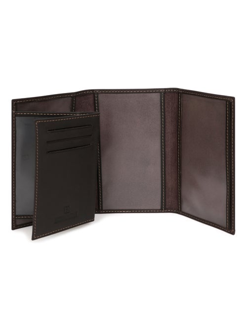 Portepapiers  3 volets  Cuir FÉLIN - Kiabi