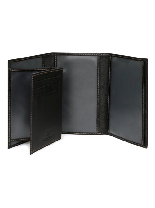 Portepapiers  3 volets  Cuir FÉLIN - Kiabi