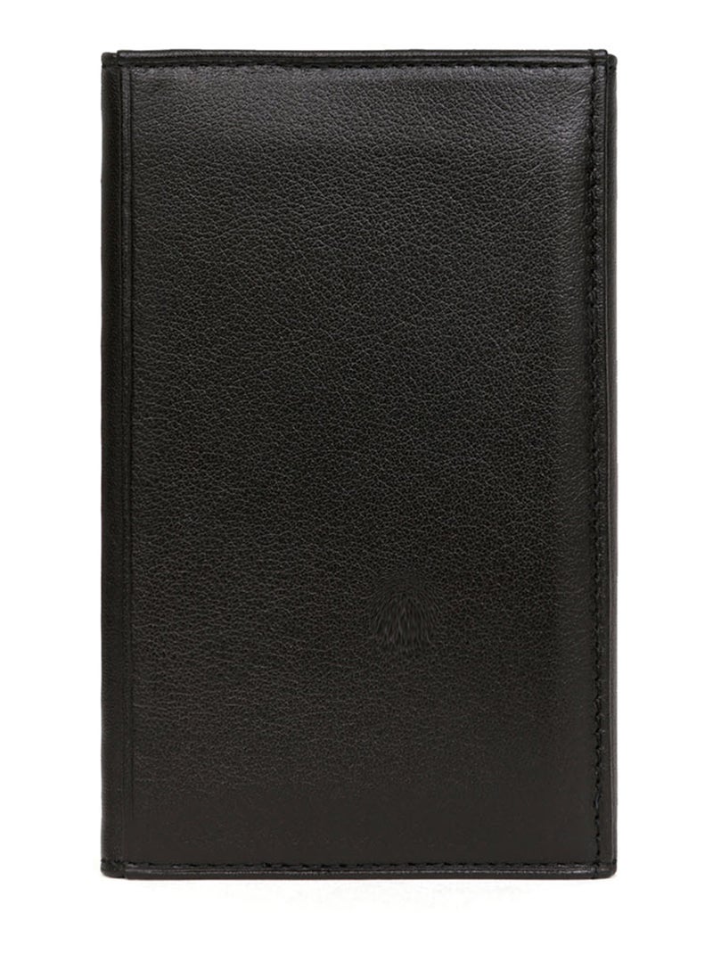 Portepapiers  3 volets  Cuir SOFT Noir - Kiabi