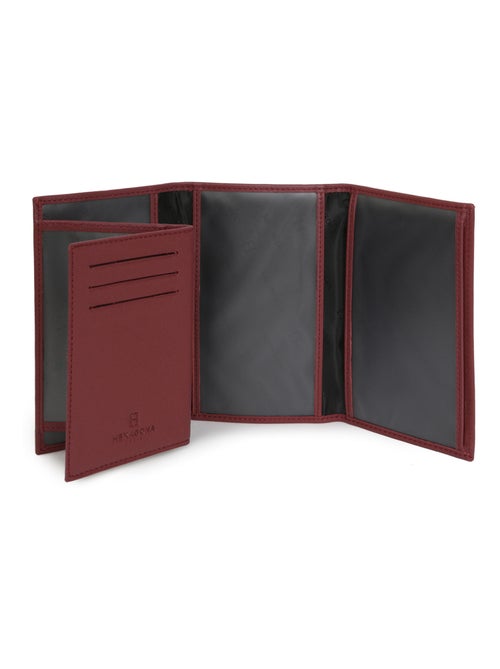 Portepapiers  3 volets  Cuir SOFT - Kiabi