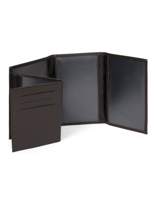 Portepapiers  3 volets  Stop RFID  Cuir SENSATION - Kiabi