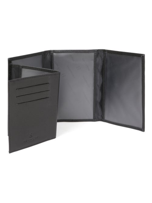 Portepapiers  3 volets  Stop RFID  Cuir SENSATION - Kiabi