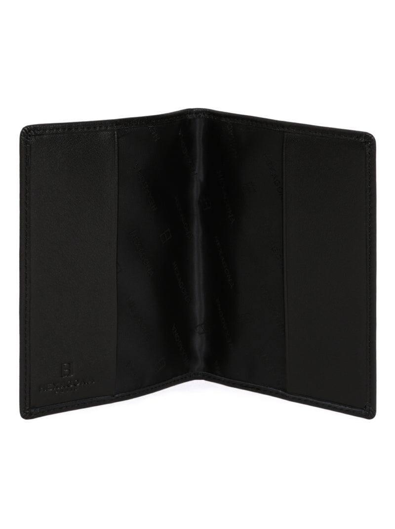 Portepasseport  1 volet  Cuir SOFT Noir - Kiabi