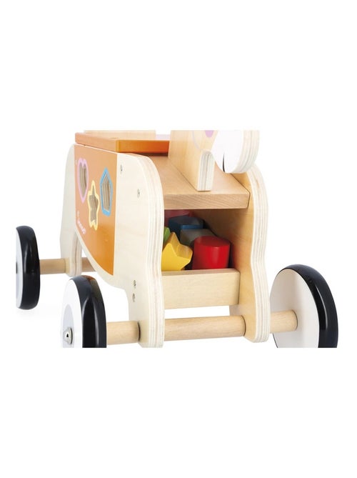 Porteur Âne en bois - Kiabi