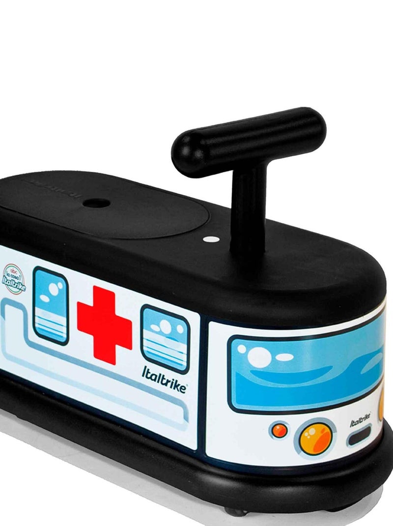 Porteur bébé dès 1 an - ambulance - Italtrike Rouge - Kiabi