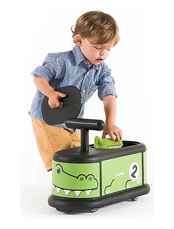 Porteur vert tendre pour enfant de 1 à 3 ans Roadster Baghera