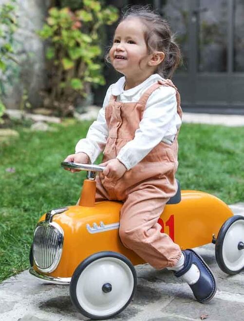 Porteur vert tendre pour enfant de 1 à 3 ans Roadster Baghera