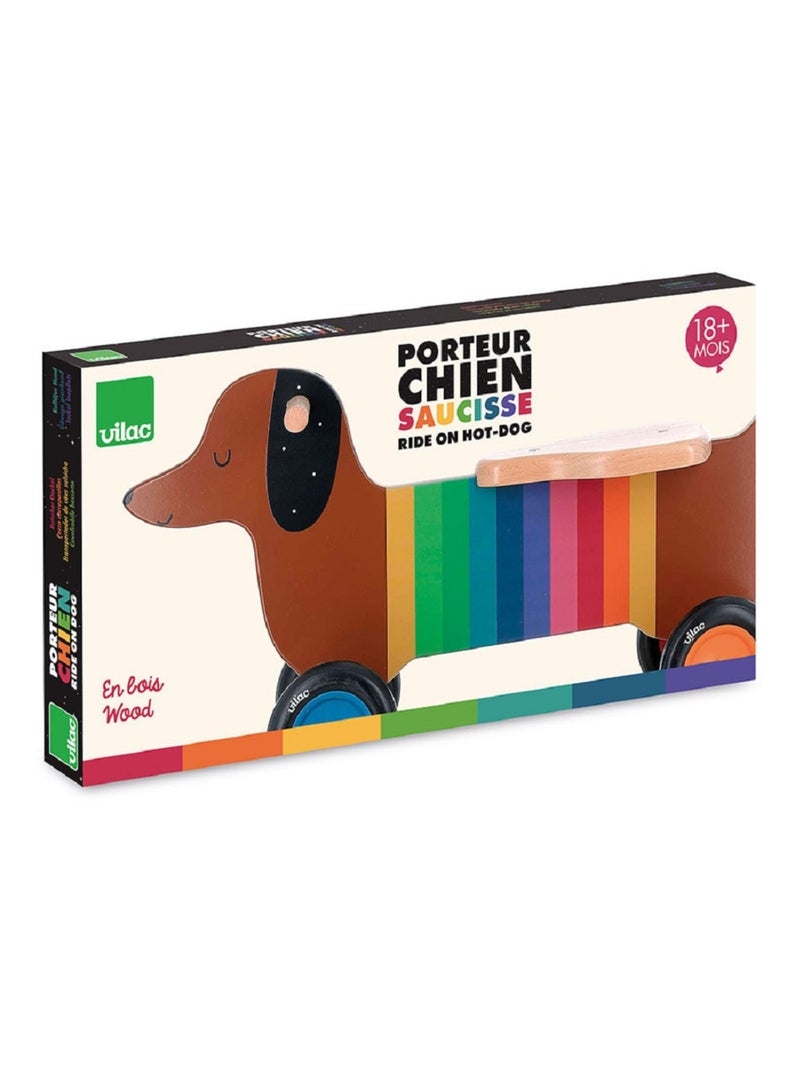 Porteur chien multicolore Marron - Kiabi