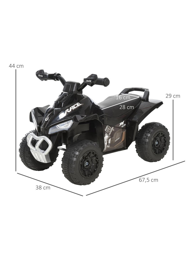 Porteur enfant quad effets lumineux et sonores - QUAD-R Noir - Kiabi