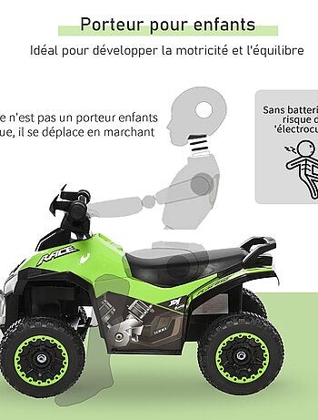 Porteur enfant quad