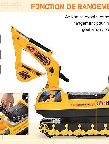 Porteur enfant tractopelle