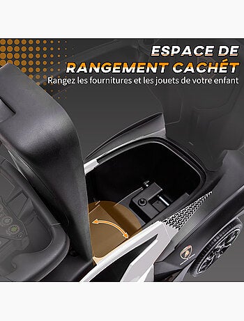 Porteur enfant voiture à pousser 2 en 1 Lamborghini Essenza SCV14