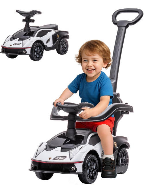 Porteur enfant voiture à pousser 2 en 1 Lamborghini Essenza SCV13 - Kiabi