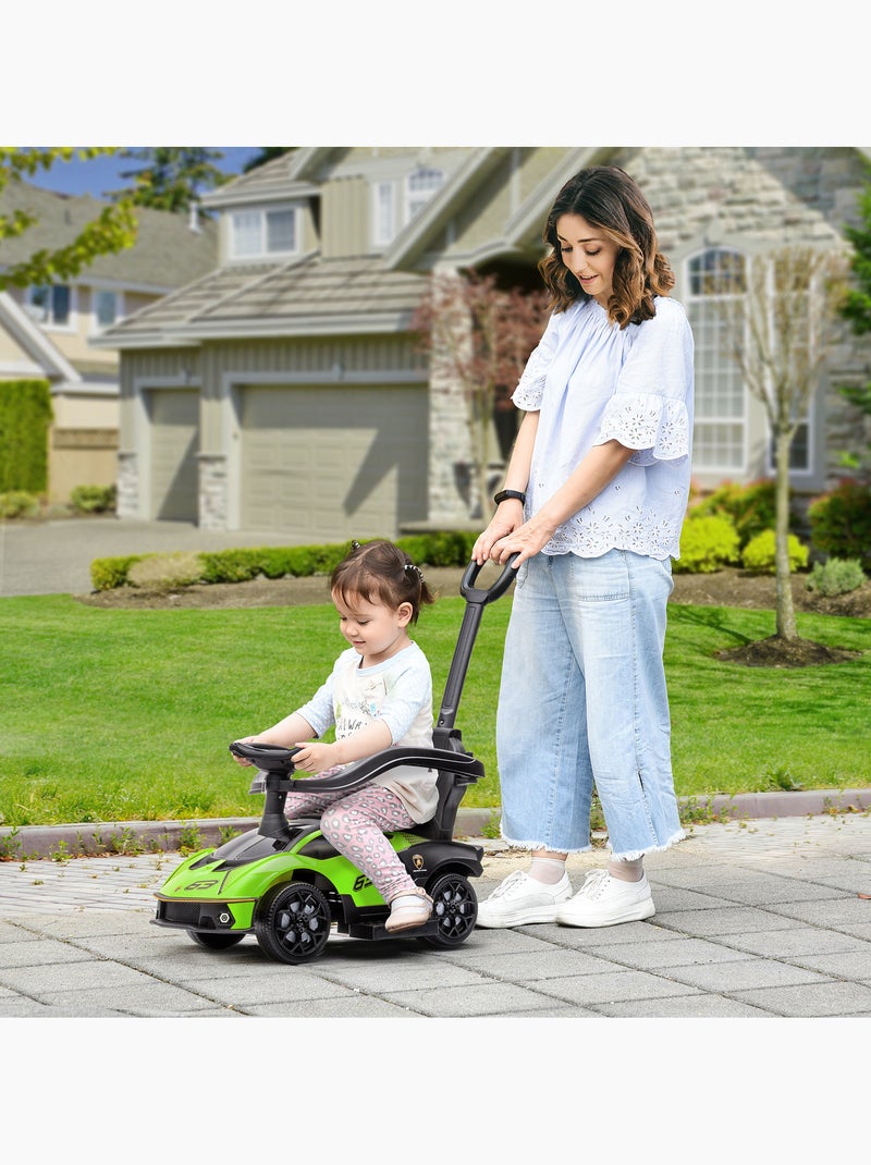 Porteur enfant voiture à pousser 2 en 1 Lamborghini Essenza SCV14 Vert - Kiabi