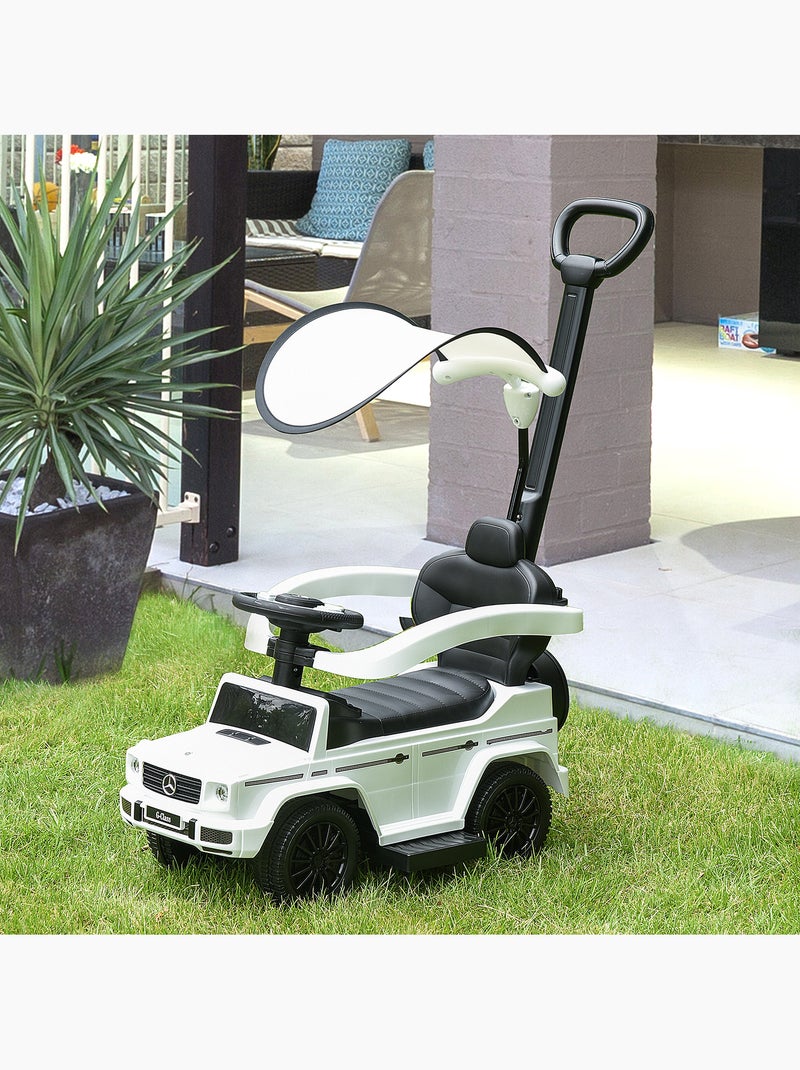 Porteur enfant voiture Blanc Blanc - Kiabi