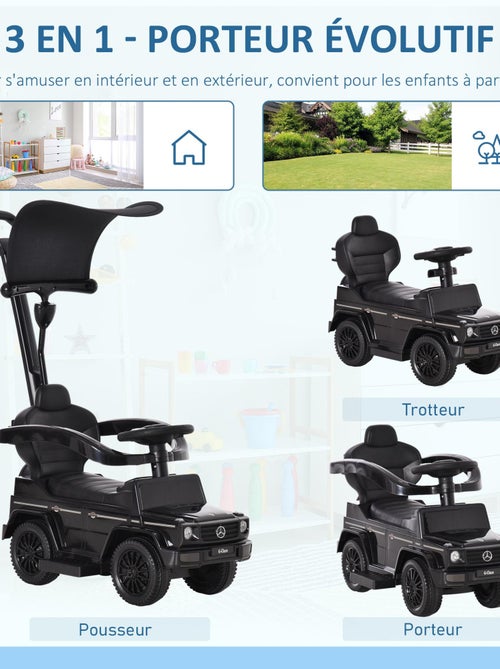 Porteur enfant voiture - Kiabi
