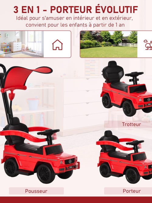 Porteur enfant voiture - Kiabi