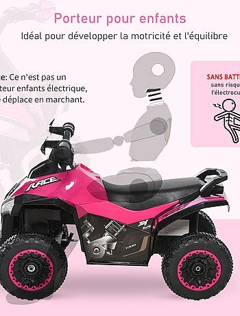 Porteur enfant quad