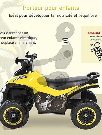 Porteur enfant quad