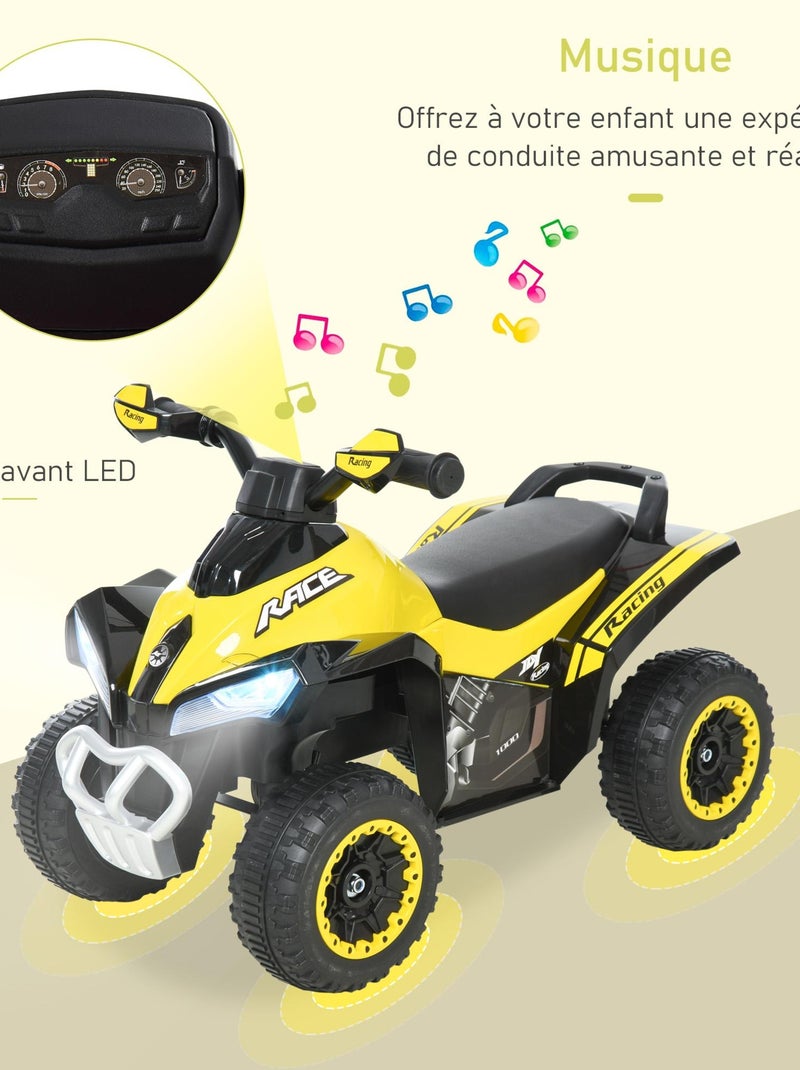 Porteur enfants quad Jaune - Kiabi