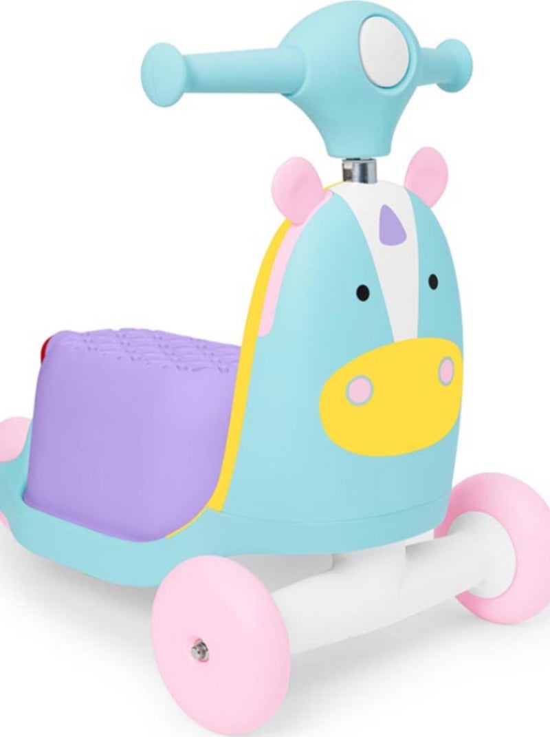 Porteur évolutif en trottinette Licorne N/A - Kiabi