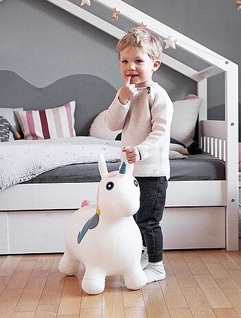 porteur gonflable, Licorne