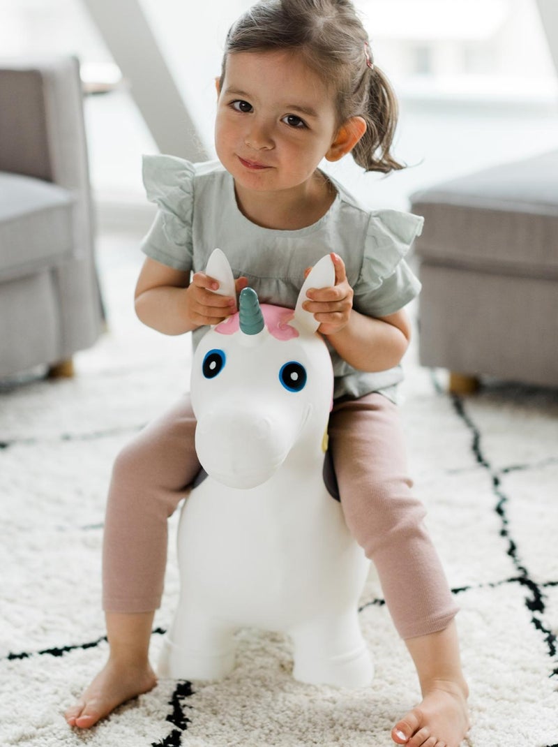 porteur gonflable,  Licorne Blanc - Kiabi