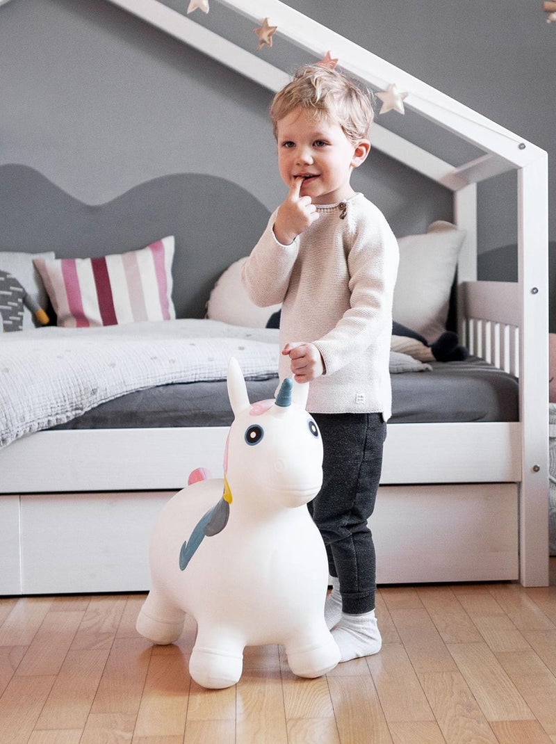 porteur gonflable,  Licorne Blanc - Kiabi