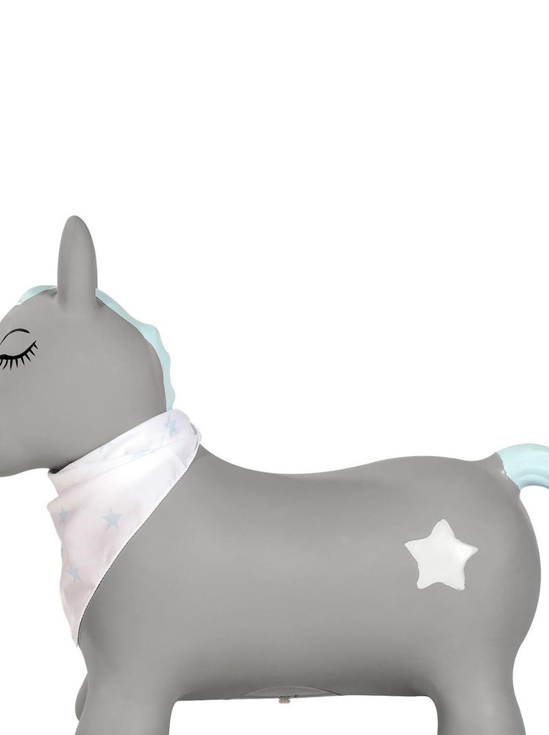 porteur gonflable,   Poney Gris foncé - Kiabi