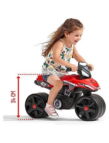 FALK Porteur enfant Baby Moto Bud Racing 1 à 3 ans - Falk pas cher