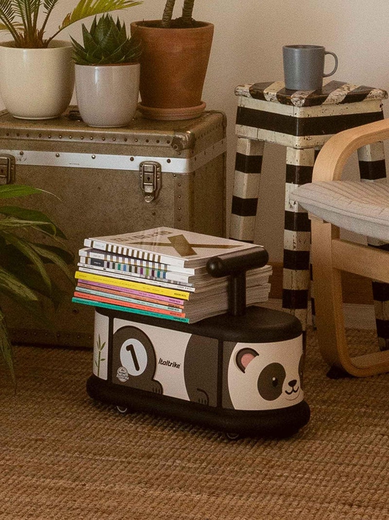 Porteur panda fabriqué en Europe pour bébé La Cosa Italtrike Blanc - Kiabi