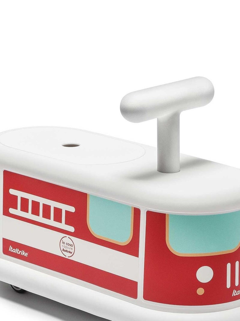 Porteur pompier pour bébé La Cosa blanc Italtrike Rouge - Kiabi