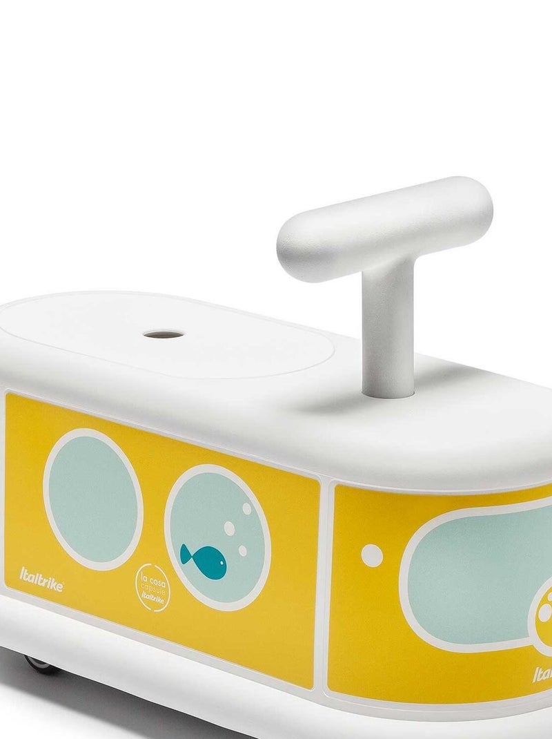 Porteur sous marin pour bébé La Cosa blanc Italtrike Jaune - Kiabi