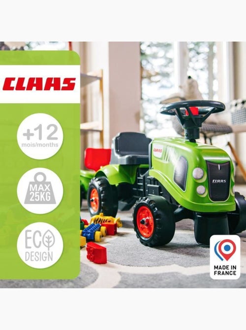 Porteur tracteur Baby Claas avec remorque - Kiabi