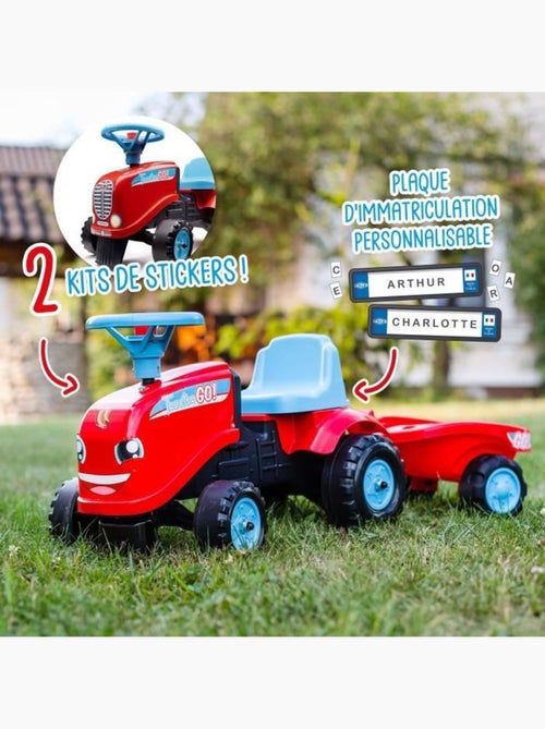 Porteur tractor Go avec remorque - Kiabi