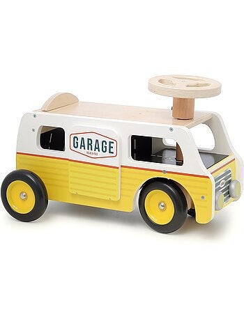 Porteur Van garage en bois