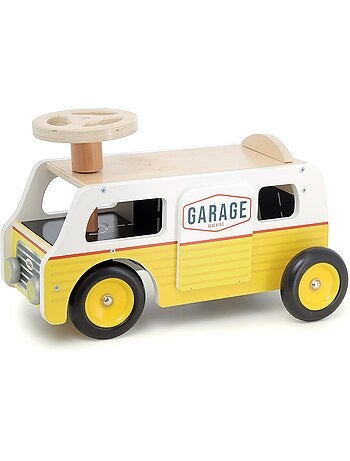 Porteur Van garage en bois