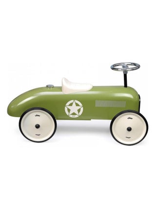 Porteur Vintage - Voiture Kaki