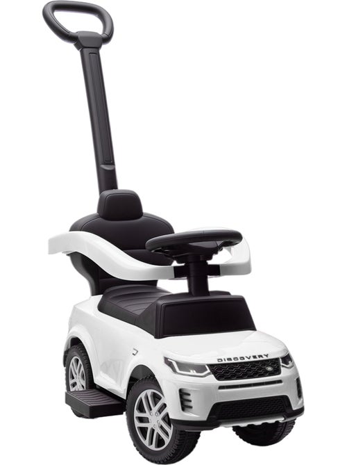 Porteur voiture enfant Land Rover Discovery évolutif blanc - Kiabi Porteur voiture enfant Land Rover Discovery évolutif blanc - Kiabi